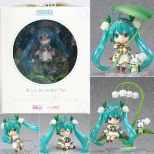 【中古即納】[FIG]ねんどろいど 493 雪ミク Snow Bell Ver. キャラクター・ボーカル・シリーズ01 初音ミク 完成品 可動フィギュア GOODSM