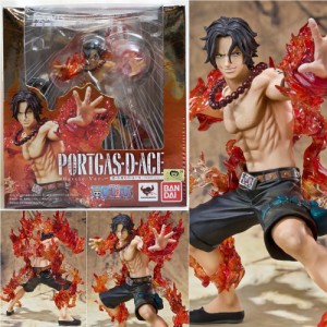 【中古即納】[FIG]フィギュアーツZERO ポートガス・D・エース -Battle Ver.- ONE PIECE(ワンピース) 完成品 フィギュア バンダイ(2016071