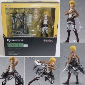 【中古即納】[FIG]figma(フィグマ) EX-017 アルミン・アルレルト 進撃の巨人 完成品 可動フィギュア ワンフェス2014冬 GOODSMILE ONLINE 