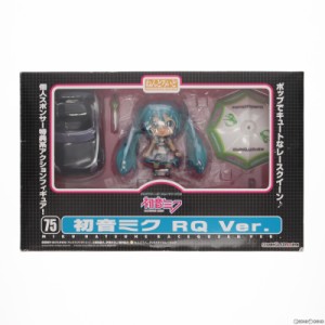 【中古即納】[FIG]ねんどろいど 075 初音ミク RQ Ver.(黒) 初音ミク 完成品 可動フィギュア Studie GLAD BMW Z4 第2期個人スポンサー特典