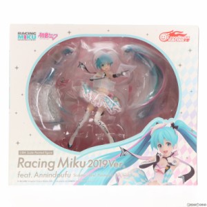 【中古即納】[FIG]レーシングミク 2019Ver. feat.杏仁豆腐 初音ミク GTプロジェクト 1/8 完成品 フィギュア グッドスマイルレーシング(20