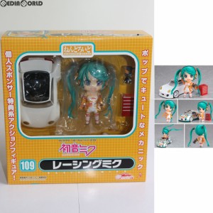 【中古即納】[FIG]ねんどろいど 109a レーシングミク 初音ミクGTプロジェクト 完成品 可動フィギュア GOODSMILERACING with COX 個人スポ