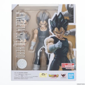 【中古即納】[FIG]S.H.Figuarts(フィギュアーツ) ベジータ SUPER HERO ドラゴンボール超(スーパー) スーパーヒーロー 完成品 可動フィギ