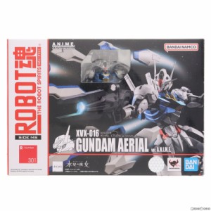 【中古即納】[FIG]ROBOT魂(SIDE MS) ガンダム・エアリアル ver. A.N.I.M.E. 機動戦士ガンダム 水星の魔女 完成品 可動フィギュア バンダ