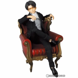 【中古即納】[FIG]リアルアクションヒーローズ No.697 RAH リヴァイ(私服Ver.) 進撃の巨人 完成品 可動フィギュア メディコム・トイ(2015