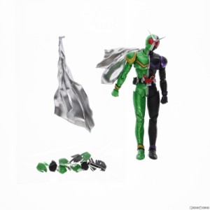 【中古即納】[FIG](再販)魂ウェブ商店限定 S.H.Figuarts(フィギュアーツ) 真骨彫製法 仮面ライダーW(ダブル) サイクロンジョーカー 完成