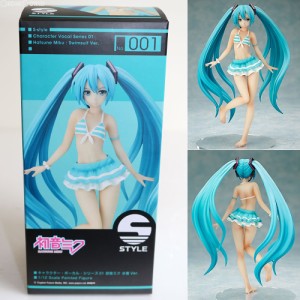 【中古即納】[FIG]S-style 初音ミク 水着Ver. キャラクター・ボーカル・シリーズ01 1/12 完成品 フィギュア FREEing(フリーイング)(20160