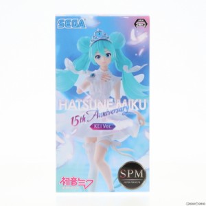 【中古即納】[FIG]初音ミク キャラクター・ボーカル・シリーズ 01 初音ミク スーパープレミアムフィギュア『初音ミク 15th Anniversary』