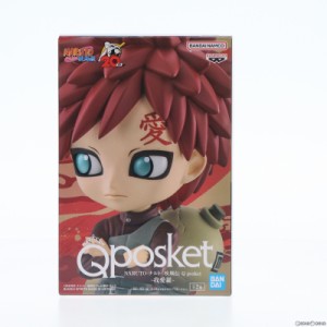 【中古即納】[FIG]我愛羅(があら) A(髪レッド) NARUTO-ナルト- 疾風伝 Q posket-我愛羅- フィギュア プライズ(2648041) バンプレスト(202