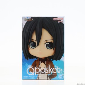 【中古即納】[FIG]ミカサ・アッカーマン A(心臓を捧げよ) 進撃の巨人 Q posket-ミカサ・アッカーマン- フィギュア プライズ(2640080) バ