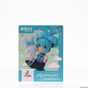 【中古即納】[FIG]初音ミク×シナモロール 初音ミクシリーズ Luminasta『初音ミク×シナモロール』 フィギュア プライズ(1106449) セガ(2