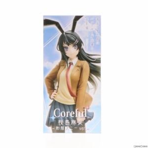 【中古即納】[FIG]桜島麻衣(さくらじままい) Coreful フィギュア 桜島麻衣〜制服バニーver.〜 青春ブタ野郎はバニーガール先輩の夢を見な