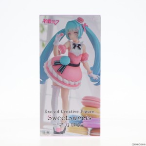 【中古即納】[FIG]初音ミク Exc∞d Creative Figure SweetSweets-マカロン- キャラクター・ボーカル・シリーズ01 初音ミク フィギュア プ