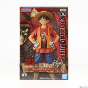 【中古即納】[FIG]モンキー・D・ルフィ ワンピース FILM RED DXF〜THE GRANDLINE MEN〜vol.1 ONE PIECE フィギュア プライズ(2618312) バ