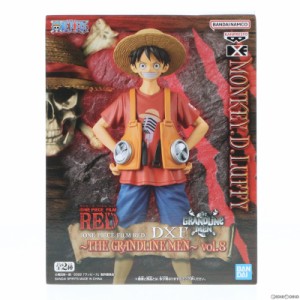 【中古即納】[FIG]モンキー・D・ルフィ ワンピース FILM RED DXF〜THE GRANDLINE MEN〜vol.8 ONE PIECE フィギュア プライズ(2627390) バ