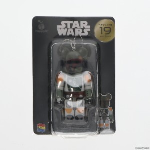 【中古即納】[FIG]ベアブリック賞 BE＠RBRIC(ベアブリック) 100% ボバ・フェット Happyくじ スター・ウォーズ サーガ STAR WARS 可動フィ