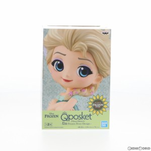 【中古即納】[FIG]エルサ(B 薄緑) Q posket-Elsa Frozen Fever Design- アナと雪の女王 エルサのサプライズ フィギュア プライズ(39528) 