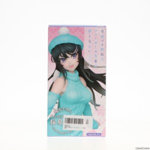 【中古即納】[FIG]桜島麻衣(さくらじままい) Coreful フィギュア 桜島麻衣〜描き下ろしニットワンピースver.〜 青春ブタ野郎はバニーガー