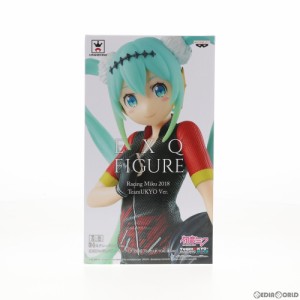 【中古即納】[FIG]初音ミクレーシングver. EXQフィギュア レーシングミク 2018 TeamUKYO応援Ver. 初音ミク GTプロジェクト プライズ バン