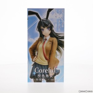 【中古即納】[FIG]桜島麻衣(さくらじままい) Coreful フィギュア 桜島麻衣〜制服バニーver.〜 青春ブタ野郎はバニーガール先輩の夢を見な