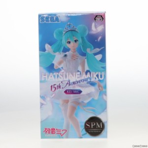 【中古即納】[FIG]初音ミク キャラクター・ボーカル・シリーズ 01 初音ミク スーパープレミアムフィギュア『初音ミク 15th Anniversary』