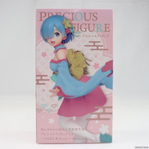 【中古即納】[FIG]レム Re:ゼロから始める異世界生活 プレシャスフィギュア レム〜SAKURAver.〜Renewal プライズ(451584200) タイトー(20