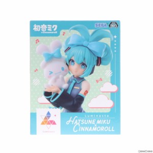 【中古即納】[FIG]初音ミク×シナモロール 初音ミクシリーズ Luminasta『初音ミク×シナモロール』 フィギュア プライズ(1106449) セガ(2