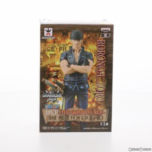 【中古即納】[FIG]ロロノア・ゾロ ワンピース DXF〜THE GRANDLINE MEN〜 ONE PIECE FILM GOLD vol.3 フィギュア プライズ(36584) バンプ