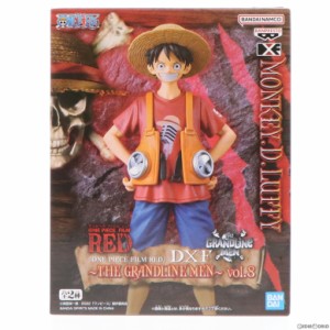 【中古即納】[FIG]モンキー・D・ルフィ ワンピース FILM RED DXF〜THE GRANDLINE MEN〜vol.1 ONE PIECE フィギュア プライズ(2618312) バ