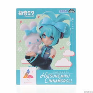 【中古即納】[FIG]初音ミク×シナモロール 初音ミクシリーズ Luminasta『初音ミク×シナモロール』 フィギュア プライズ(1106449) セガ(2