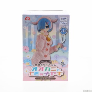 【中古即納】[FIG]レム SSSフィギュア-童話シリーズ・レム・オオカミと七匹の子ヤギ・パステルカラーver. -Re:ゼロから始める異世界生活 