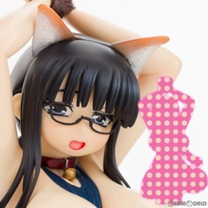 【中古即納】【お取り寄せ】[FIG]アキラちゃん スク水ねこみみver. むちプリ 1/6 完成品 フィギュア 岡山フィギュア・エンジニアリング(2