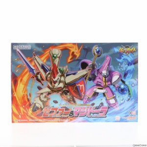 【中古即納】[PTM]MODEROID(モデロイド) リューナイトコレクションSERIES:1 ゼファー マジドーラ 覇王大系リューナイト プラモデル グッ