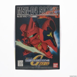 【中古即納】[PTM]MSN-04 サザビー(フル装備型) SDガンダム G-GENERATION-0 No.02 プラモデル バンダイ(20170224)