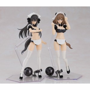 【中古即納】[PTM]Amazon限定 PLAMAX GP-07 下着素体娘 ラン ジェリー メイドVer.セット ギルティプリンセス プラモデル マックスファク