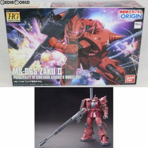 【中古即納】[PTM]HG 1/144 MS-06S シャア専用ザクII(オリジン) 機動戦士ガンダム THE ORIGIN(ジオリジン) プラモデル(0196423) バンダイ