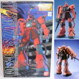 【中古即納】[PTM]MG 1/100 MS-06S シャア・アズナブル専用 ザクII 機動戦士ガンダム プラモデル(0048290) バンダイ(20070101)