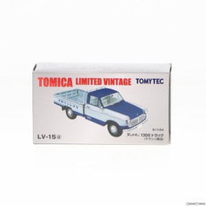 【中古即納】[MDL]トミカリミテッドヴィンテージ 1/64 TLV-15d ダットサン1200 トラック ヤマシン醤油(ホワイト×ブルー) 完成品 ミニカ