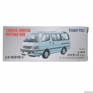 【中古即納】[MDL]トミカリミテッドヴィンテージ NEO TLV-N216b ハイエースワゴン スーパーカスタムG(ライトグリーン) 1/64 完成品 ミニ