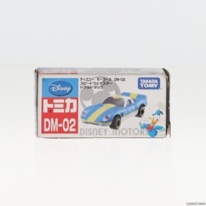 【中古即納】[MDL]ディズニーモータース DM-02 スピードウェイスター ドナルドダック(ブルー×イエロー) 完成品 ミニカー タカラトミー(2