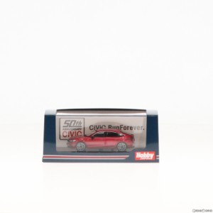 【中古即納】[MDL]1/64 ホンダ シビック FL1 LX(プレミアムクリスタルレッドメタリック) 完成品 ミニカー(HJ641046LR) ホビージャパン(20