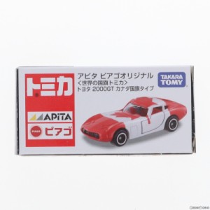 【中古即納】[MDL]アピタ・ピアゴ限定 トミカ 世界の国旗シリーズ 1/59 トヨタ 2000GT カナダ国旗タイプ(レッド×ホワイト) 完成品 ミニ