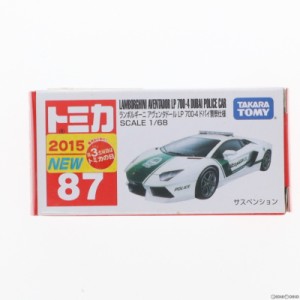 【中古即納】[MDL]トミカ No.87 1/68 ランボルギーニ アヴェンタドール LP 700-4 ドバイ警察仕様(ホワイト×グリーン) 完成品 ミニカー 