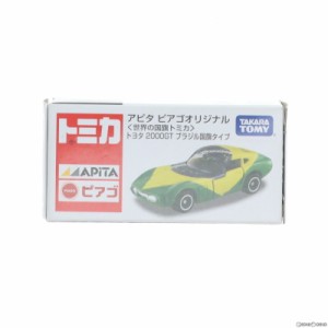 【中古即納】[MDL]アピタ・ピアゴ限定 トミカ 世界の国旗シリーズ 1/59 トヨタ 2000GT ブラジル国旗タイプ(グリーン×イエロー) 完成品 