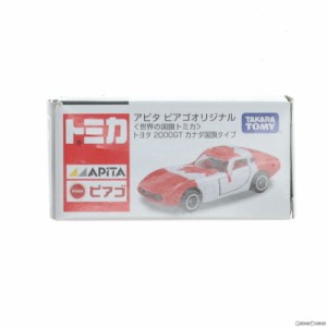 【中古即納】[MDL]アピタ・ピアゴ限定 トミカ 世界の国旗シリーズ 1/59 トヨタ 2000GT カナダ国旗タイプ(レッド×ホワイト) 完成品 ミニ