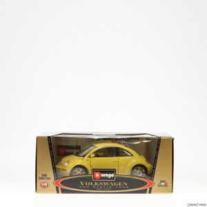 【中古即納】[MDL]Gold Collection 1/18 VOLKSWAGEN NEW BEETLE 1998(イエロー) 完成品 ミニカー(3302) BBURAGO(ブラゴ)(19991231)