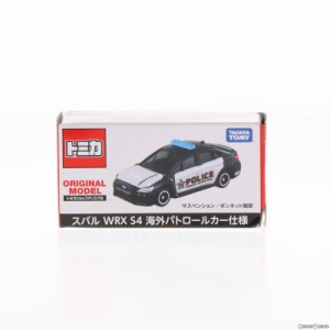 【中古即納】[MDL]トミカショップオリジナル限定 トミカ 1/62 スバル WRX S4 海外パトロールカー仕様 #001(ブラック×ホワイト) 完成品 