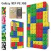 Galaxy S24 FE �P�[�X �蒠�^ SCG30 �X�}�z�P�[�X �J�o�[ �u���b�N�� �X�}�z�J�o�[ �g�уJ�o�[ �M�����N�V�[s24fe �P�[�X 