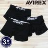 AVIREX �A���B���b�N�X AX BASIC 3P BOXER SHORTS 81643100 3���Z�b�g �{�N�T�[�V���[�c �{�N�T�[�p���c ���S �����Y �C���i�[ ���� �A��