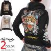 M�T�C�Y�̂݃��X�g1�_�����Ă����i�I�݌Ɍ���Z�[�� SALE 30%off Ed Hardy �G�h�n�[�f�B�[ �t��ZIP�p�[�J�[ (EDH-2406)�y���������z���� 